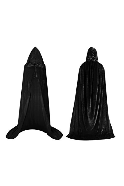 Arabest Velvet Hooded Cloak,Unisex Hooded Cape Cosplay Costume(Length: 150cm,...
