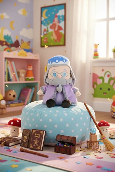 Harry Potter Lisanslı Sihirli Cübbe Serisi 25 Cm Oturan Peluş Oyuncak