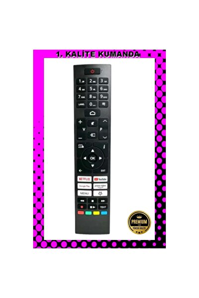 Vestel Regal Android Tv Uydu Kumandası 125069 E38/B
