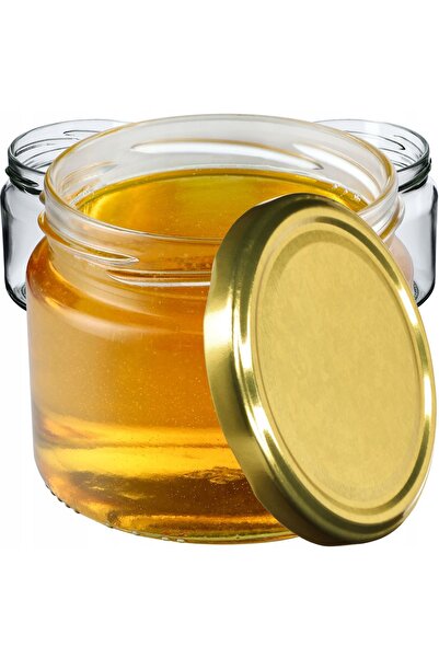 KADAX 10 buc. Borcane 330 ml / 300 ml pentru miere, gemuri, sticlă cu capac F...