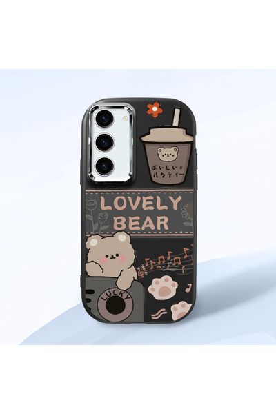 Hontinga حافظة هاتف سامسونج جالاكسي S23 متوافقة مع الكاميرا، مصنوعة من السيلي...