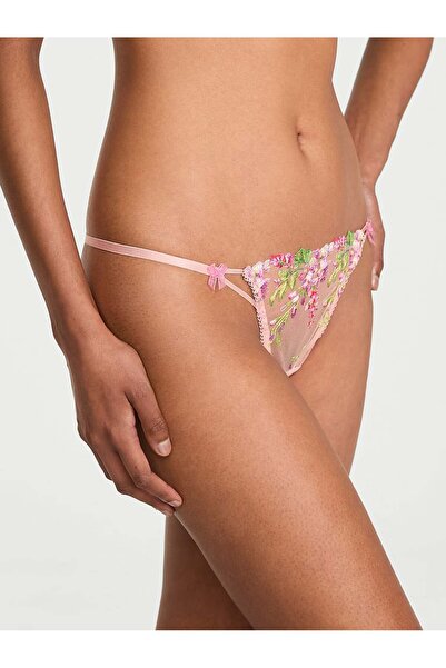 Victoria's Secret İşlemeli V-String Külot
