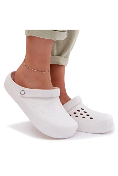 Big Star Shoes Saboți din spumă pentru femei Big Star TT274A081 Alb 41