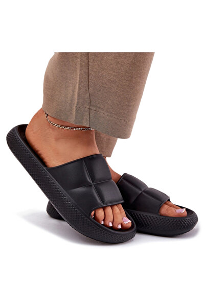 Lee Papuci de damă din spumă MAYA SLIDER WOMEN LOW 50251016 Negru 41