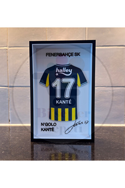 Bi'şeyler Sepeti N'Golo Kanté - Fenerbahçe - Forma İmzalı Çerçeve Hediyelik 1...