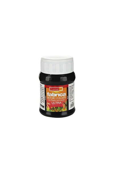 Camel Fabrica Acrylic Colours Ultra 500ml Bottle 016 Black