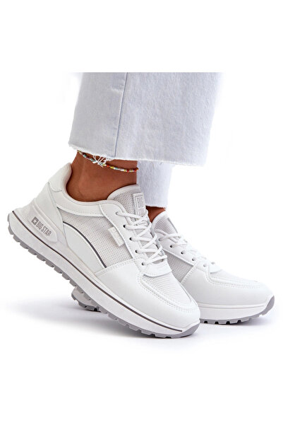 Big Star Shoes Sneakerși pentru femei Big Star NN274A089 Alb 39