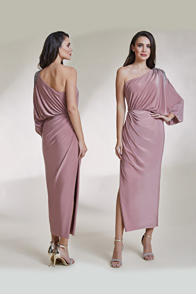 Kenzel Evening Dress 9100-Camel