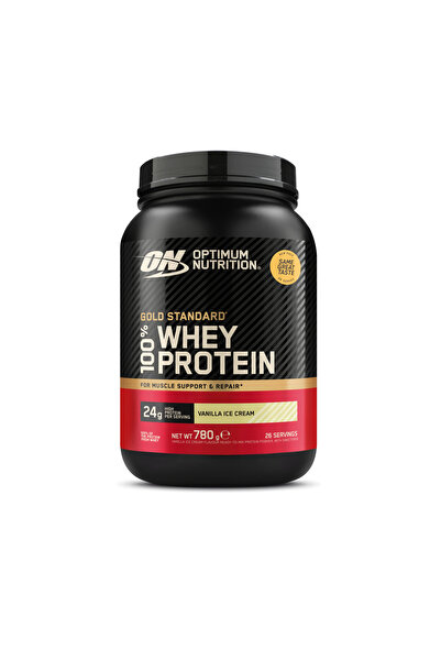 ON Optimum Nutrition Pudra proteica proteină zer, aromă de vanilie ON 100% Wh...