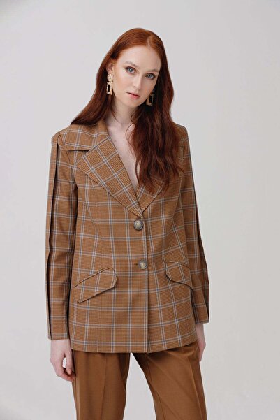 MARALIANA Pileli Blazer Ceket