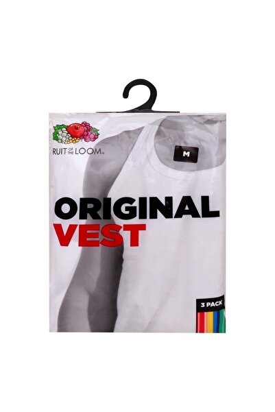 Fruit of the loom Men's Vest, M, 3 pcs
