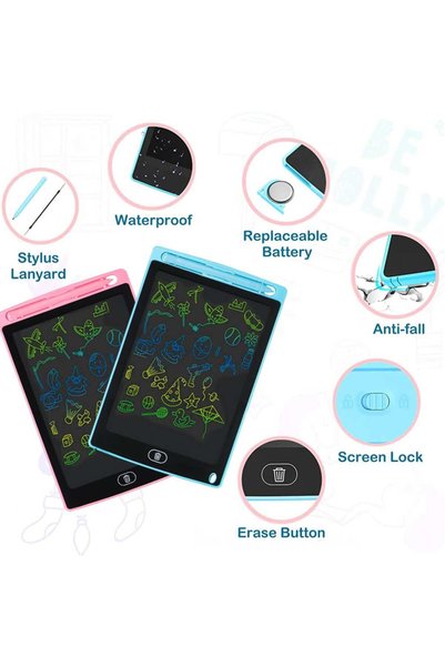 OEM Tabletă de desen LCD albastră de 8,5 inci pentru copii