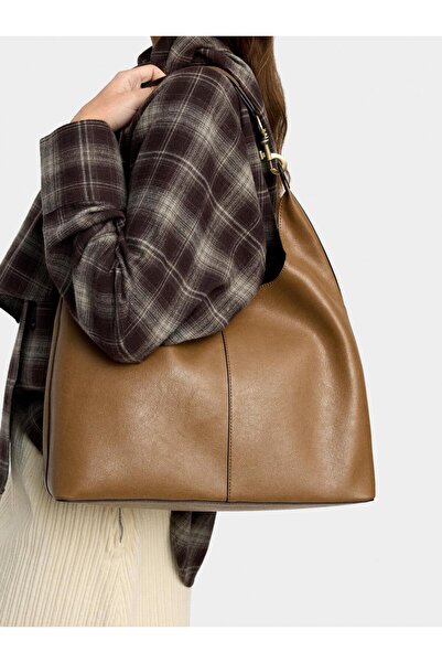 PARFOIS Kadın Düz Hobo Tarzı Çanta