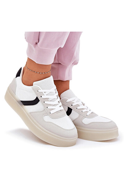 Evento Low Women's Sneakers On Platform White Telmira 40