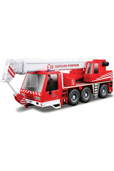 Bbugaro Macheta Bburago Emergency Vehicol Scara 1/50 Macara Pompieri Bb32025A...