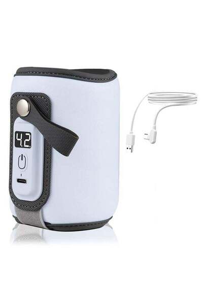 Arabest جهاز تدفئة الرضّاعات، مزود بخمس سرعات للتحكم في درجة الحرارة، وشاشة L...