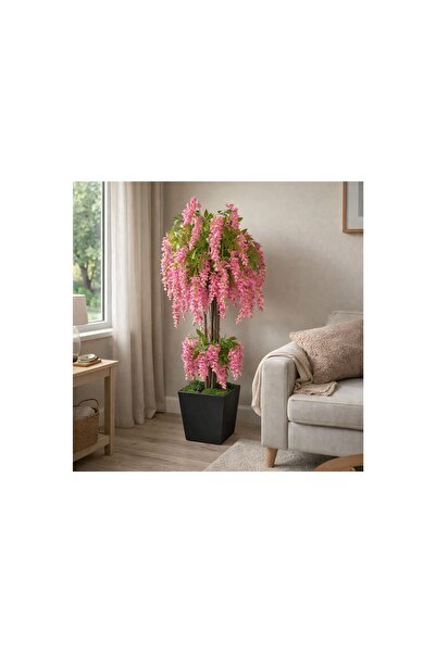 Vivense PEMBE WİSTERİA SALKIM YAPAY AĞACI, 190 CM