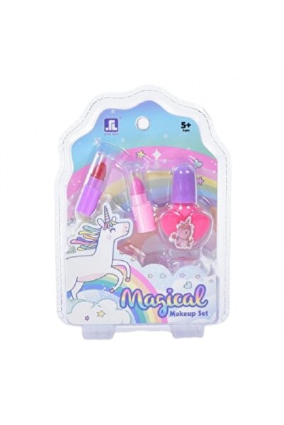 zyra toys Set cu 2 rujuri si 1 lac de unghii Little Princess