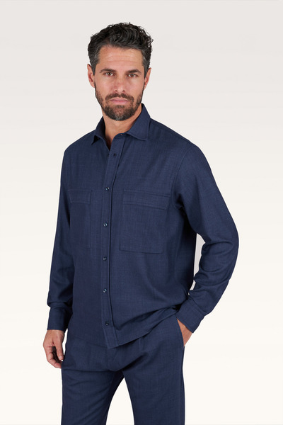 PAUL&SHARK MEN'S WOVEN OVERSHIRT