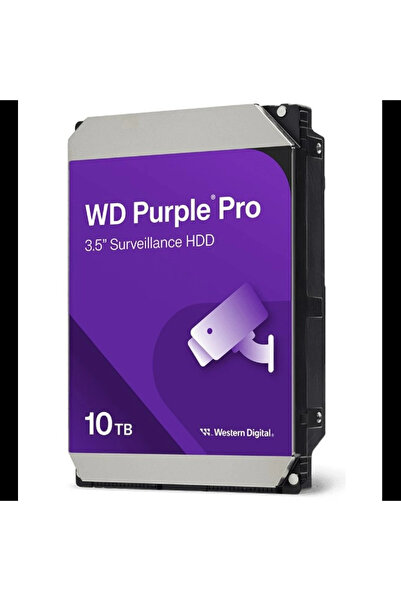 WESTERN DIGITAL Wd Purple Wd102purp 3,5" 10tb 512mb, 7200 Rpm, 7/24 Güvenlik ...