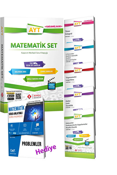 Orijinal Yayınları 2026 GÜNCEL Sonuç Ayt Matematik Modüler Set (Çap Problemle...