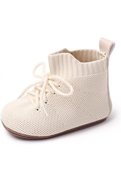 Arabest Baby Booties for Boys & Girls 3-18 Months - Soft Knit High-Top Boots ...