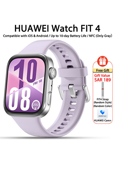 Huawei WATCH FIT 4 Smart Watch, 1.82" Display, up to 10-Day Battery Life, iOS...