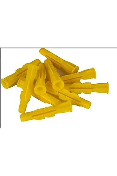 ILGAZ ALTIN İŞ ROKET DÜBEL PLASTİK SARI 100 ADET 8MM