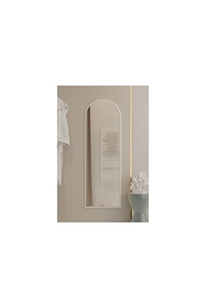 Vivense METAL ÇERÇEVELİ AYAKSIZ BOY AYNASI, BEYAZ, 150X60