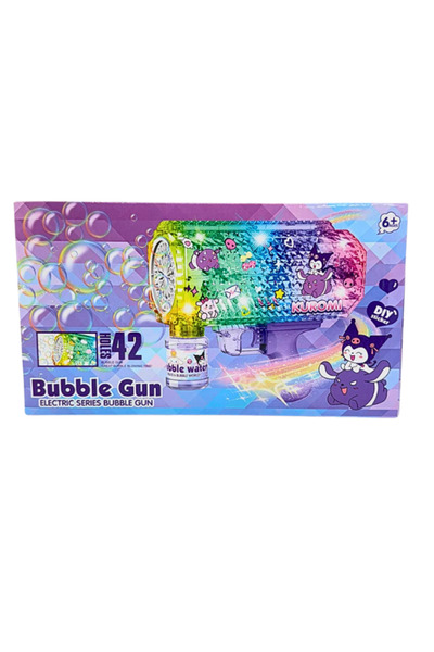 Blaster Water Automat Baloane de Sapun cu 42 Orificii, Include Solutie