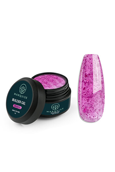 delis Τζελ κατασκευής νυχιών UV χωρίς HEMA/TPO, Marquise, γκλίτερ, 30 γρ.