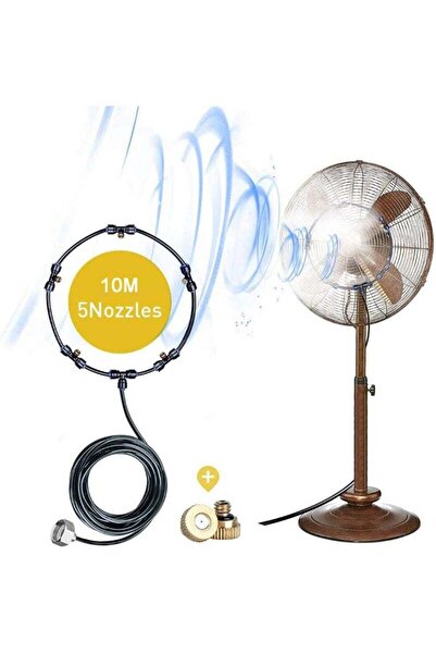 Arabest Fan Cooling System Kit, for Patio, Garden, Lawn, Greenhouse and BBQ P...