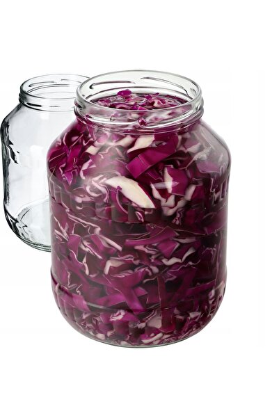 KADAX 2x Borcan 1,7 L Borcan pentru Miere, Confituri, Castraveți, Lichioruri ...