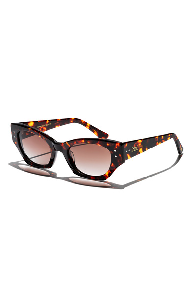 EYE OF HORUS Eoh4015 C3 Leopard Acetate Women's Sunglasses