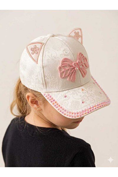 Kitti Καπέλο για κορίτσια 5-8 ετών με διακόσμηση από χάντρες