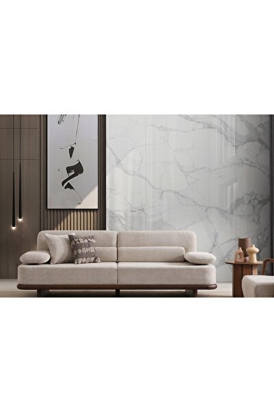 Vivense LUPE ÜÇLÜ KOLTUK, BEJ CEVİZ