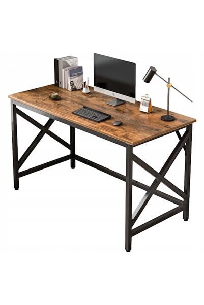 BADU Birou de calculator industrial rustic