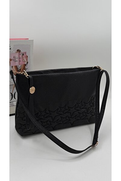 DMG Collection Starbag Yıldızlı Γυναικείο Πορτφόλιο Χειρός Τσάντα Με γκλίτερ ...