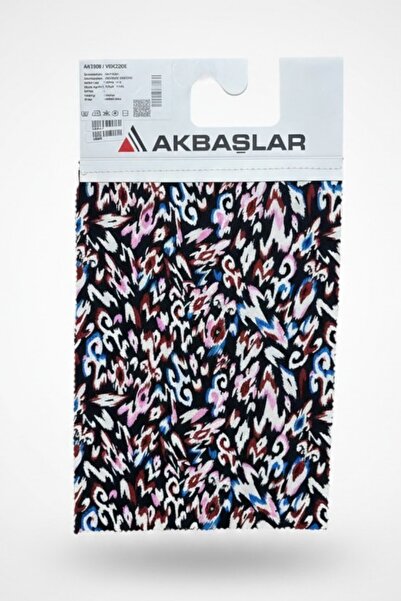 Akbaşlar 100% Viscose Soft-Textured Woven Fabric |   1 Meter |   Width: 150cm