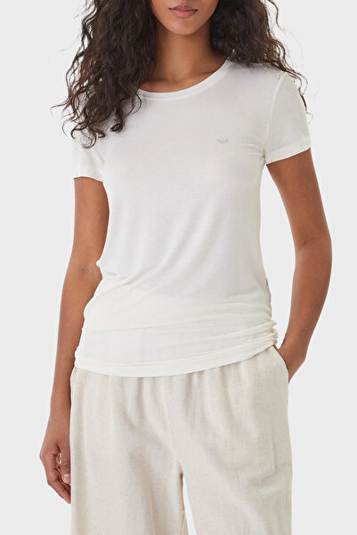 Emporio Armani Памучна тениска с редовна кройка и велосипедна яка T SHIRT EW0...