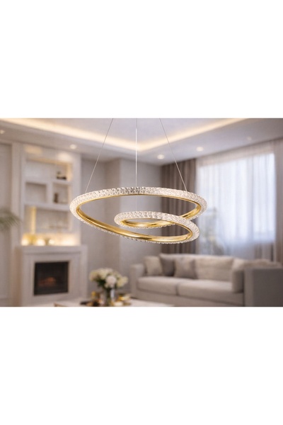 Vivense Hella Led Avize, Gold, 50 Cm