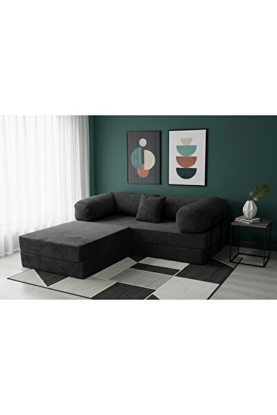 Vivense LUMİ KÖŞE KOLTUK, ANTRASİT, 90X200