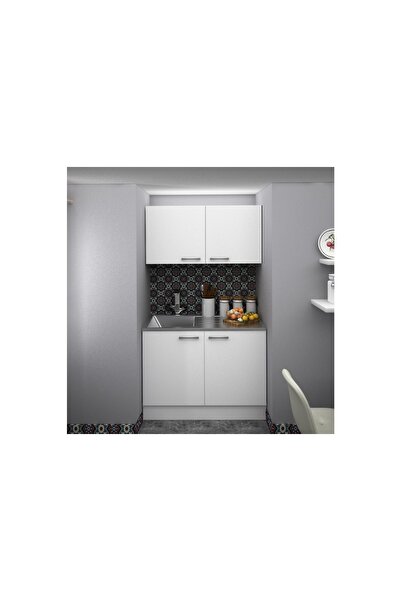 Vivense EVA 100 CM ÇELİK EVYELİ MUTFAK DOLABI