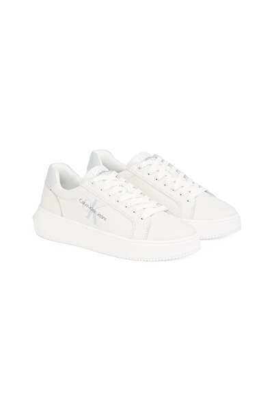 Calvin Klein Women White Low Top Sneakers