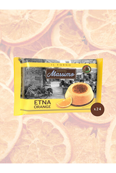 Maestro Massimo كعكة إتنا تارت (كريمة البرتقال) 40 جرام × 24