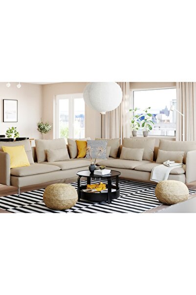 Vivense BELLA TAM KÖŞE KOLTUK, KREM