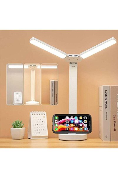 Arabest Double Head LED Desk Lamp, Table Lamp, Rechargeable, Eye-Caring,Touch...