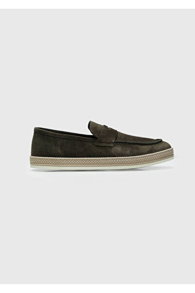 Ramsey Khaki Suede Casual Loafer