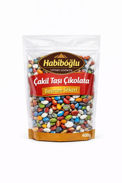 habiboğlu Çakıl Taşı Çikolata – Bayram Şekeri (400 gr)