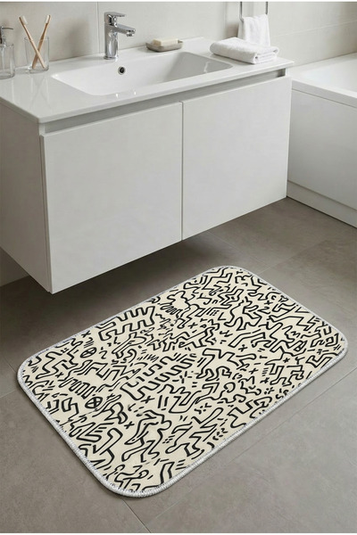 Zevahir Home Χαλάκι μπάνιου πολλαπλών χρήσεων μπροστά στο νεροχύτη, αντιολισθ...